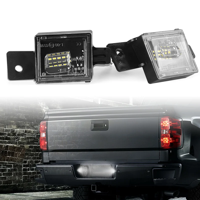 DERI 2 шт. светодиодные лампы для номерного знака автомобиля замена сборки 2015 2018 Chevy