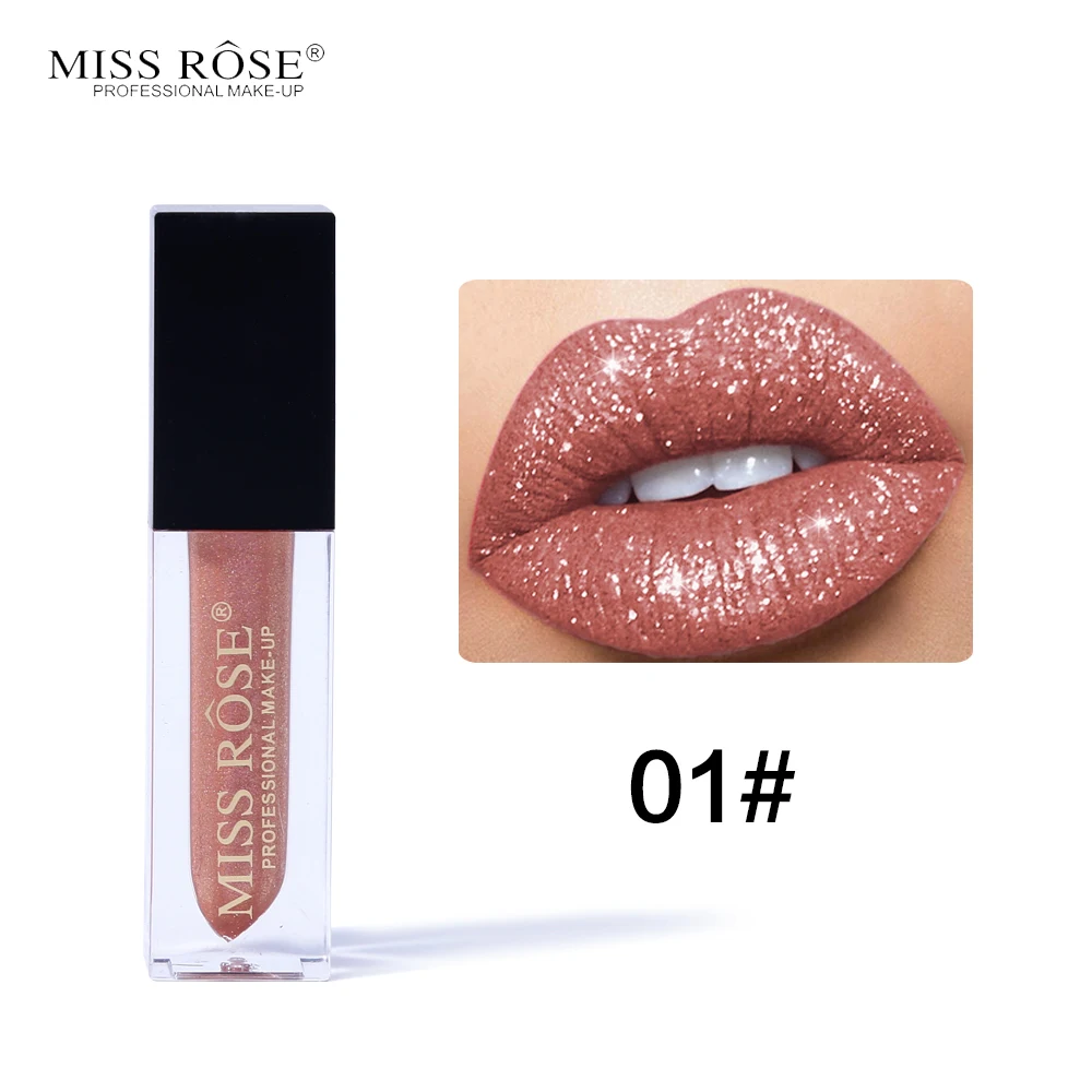 Miss Rose Косметика жидкая губная помада блеск для губ оттенок Вспышка Цвет
