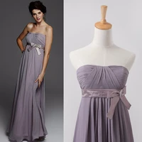 2015 high waist long bridesmaid dresses for weddings custom pregnant woman chiffon sexy party gown vestidos para festa