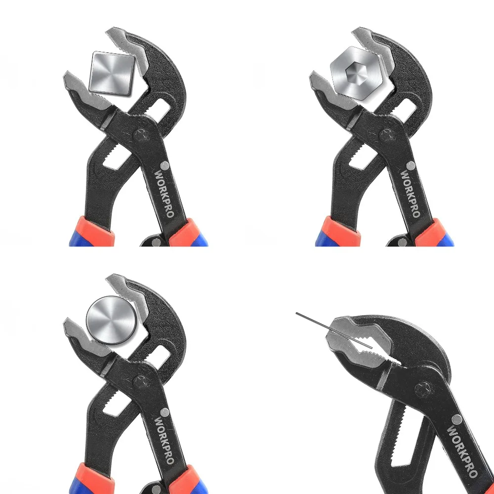 WORKPRO 10 &quotплоскогубцы насоса саморегулирующиеся пазовые шарнирные плоскогубцы