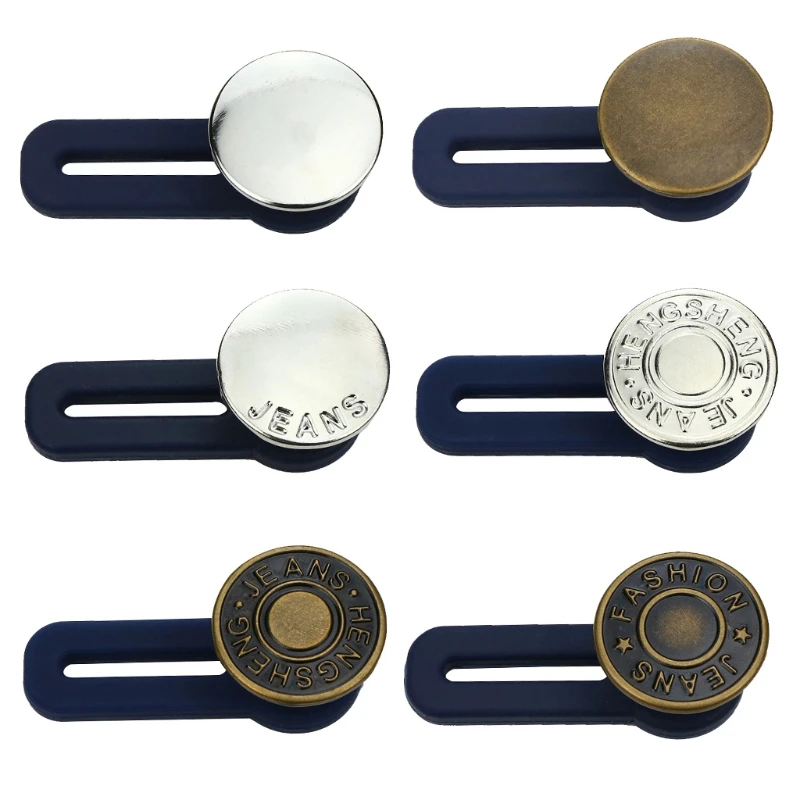 

10 шт., металлические удлинители для джинсов