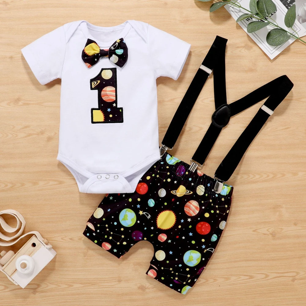 ZAFILLE 2021 Newborn Baby Boy Clothes Set With Bow Tie Overalls Outfits Children Gentleman Costume |