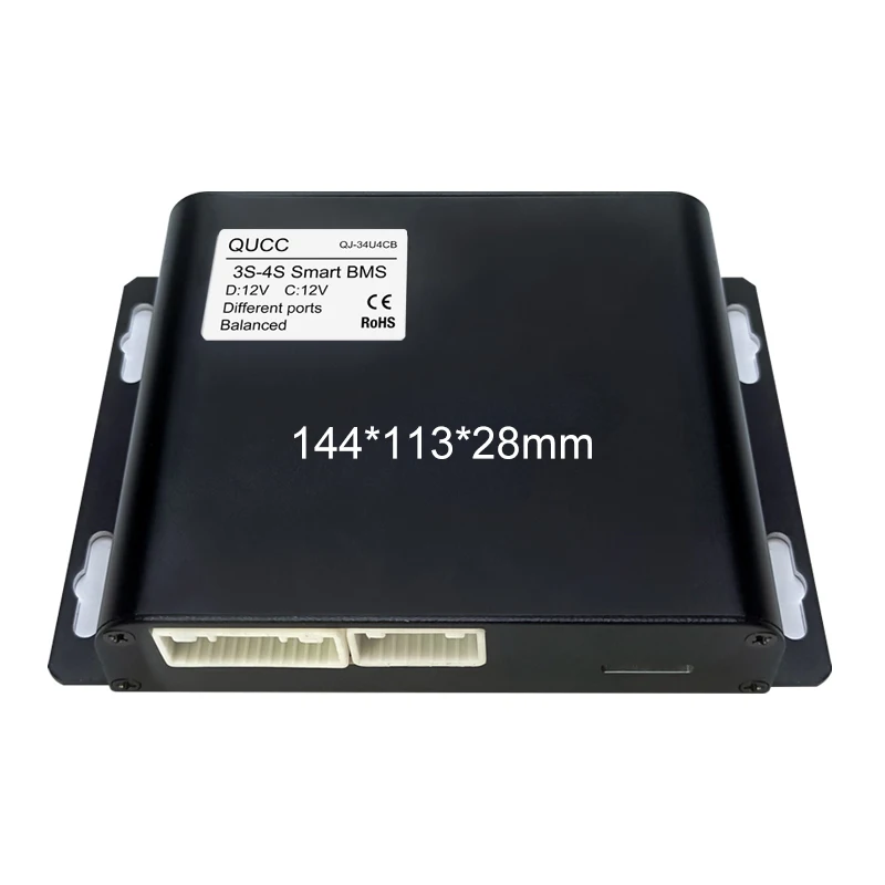 Реле Qucc Smart BMS 4S 500A 7S 8S 10S 13S 14S 16S 20S 32S lifepo4 bms с BT UART 485 CAN для литиевого аккумулятора 3 7