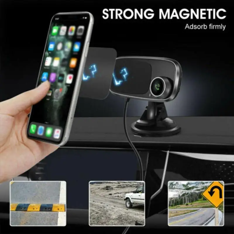 

Car Charger Hands-free Call Dual USB Bluetooth Microphone Mobile Phone Holder QC3.0 MP3 Player Audio Adapter FM Transmitter