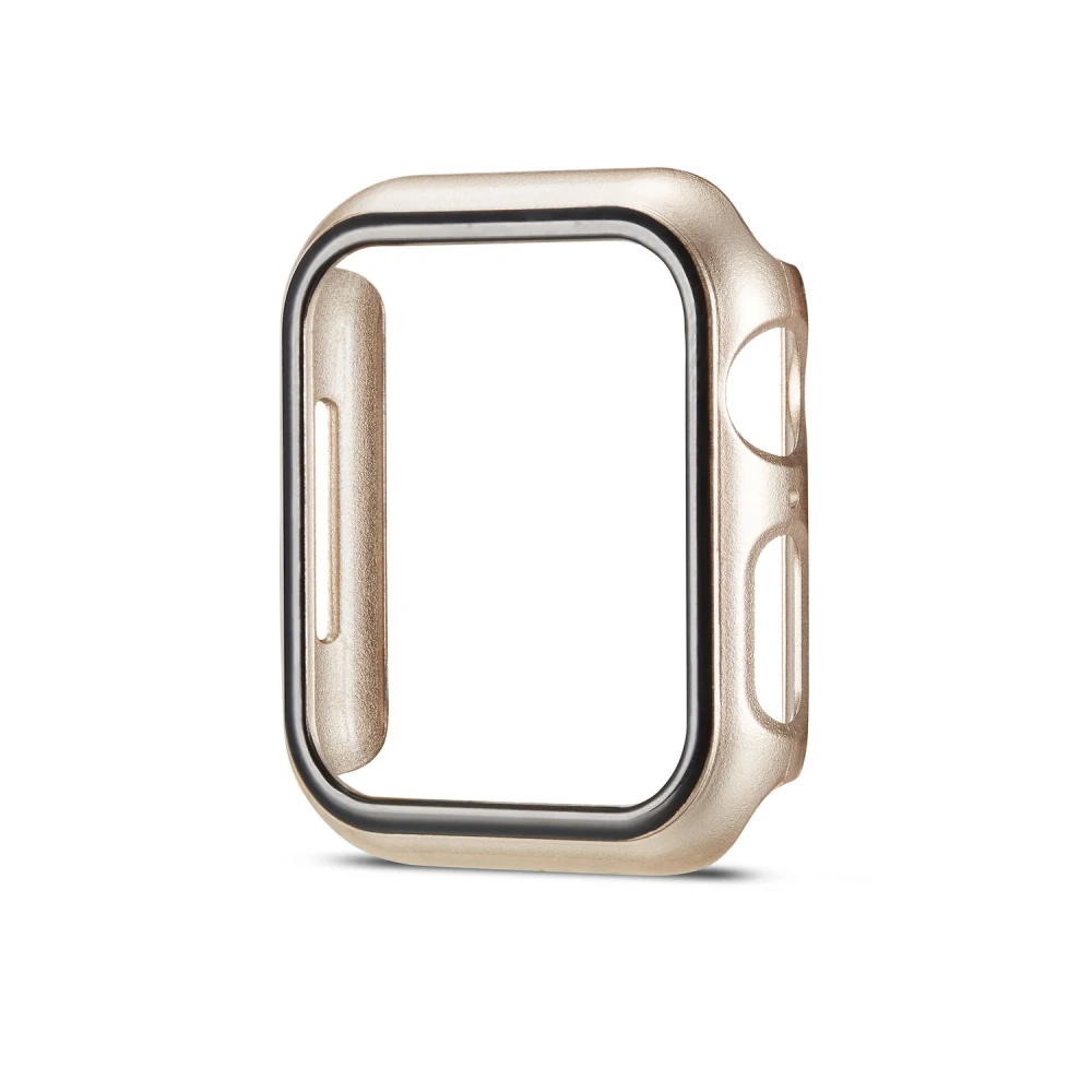 Роскошный Жесткий чехол из поликарбоната для Apple Watch 4 5 40 44 мм защитная рамка