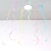 tear resistant 7 styles sparkling balloon spiral ribbon supplies for bar