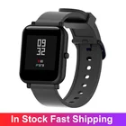 Силиконовый ремешок для спортивных часов Xiaomi Huami Amazfit Bip Watch Active, ремешок для умных часов 20 мм, сменный ремешок для часов, новый ремешок