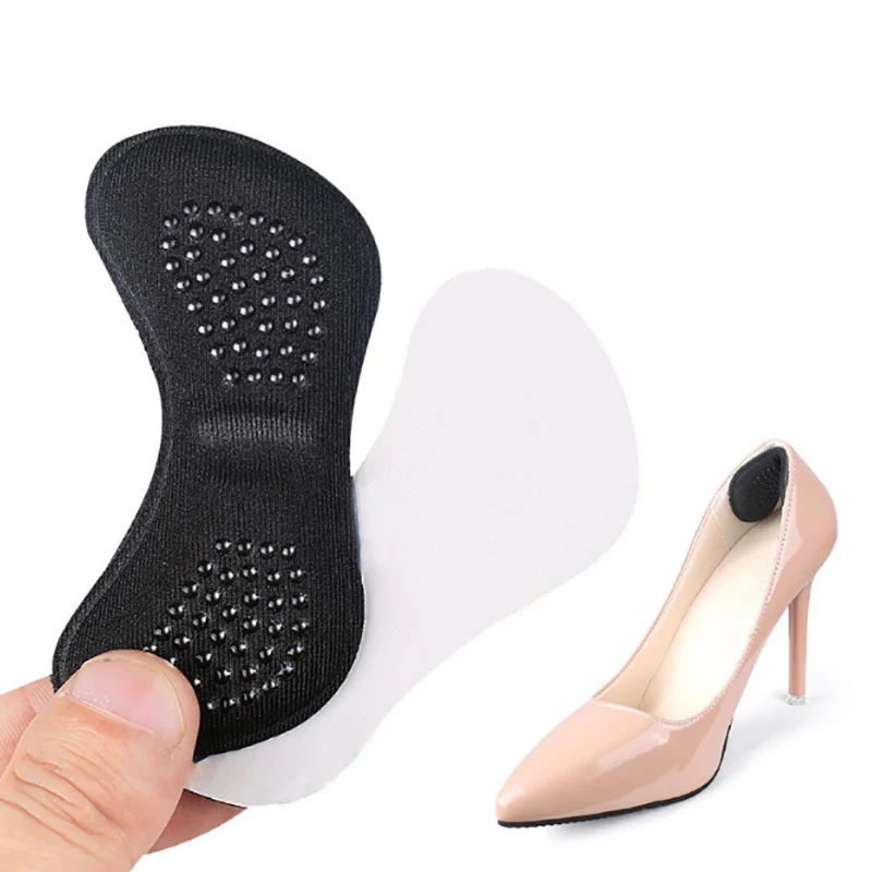 

Adjust Size Anti-wear Feet Care Pads Cushion Heel Sticker Pain Relief Shoes Back Heel Liner Grips Crash Insole Patch Adhesive