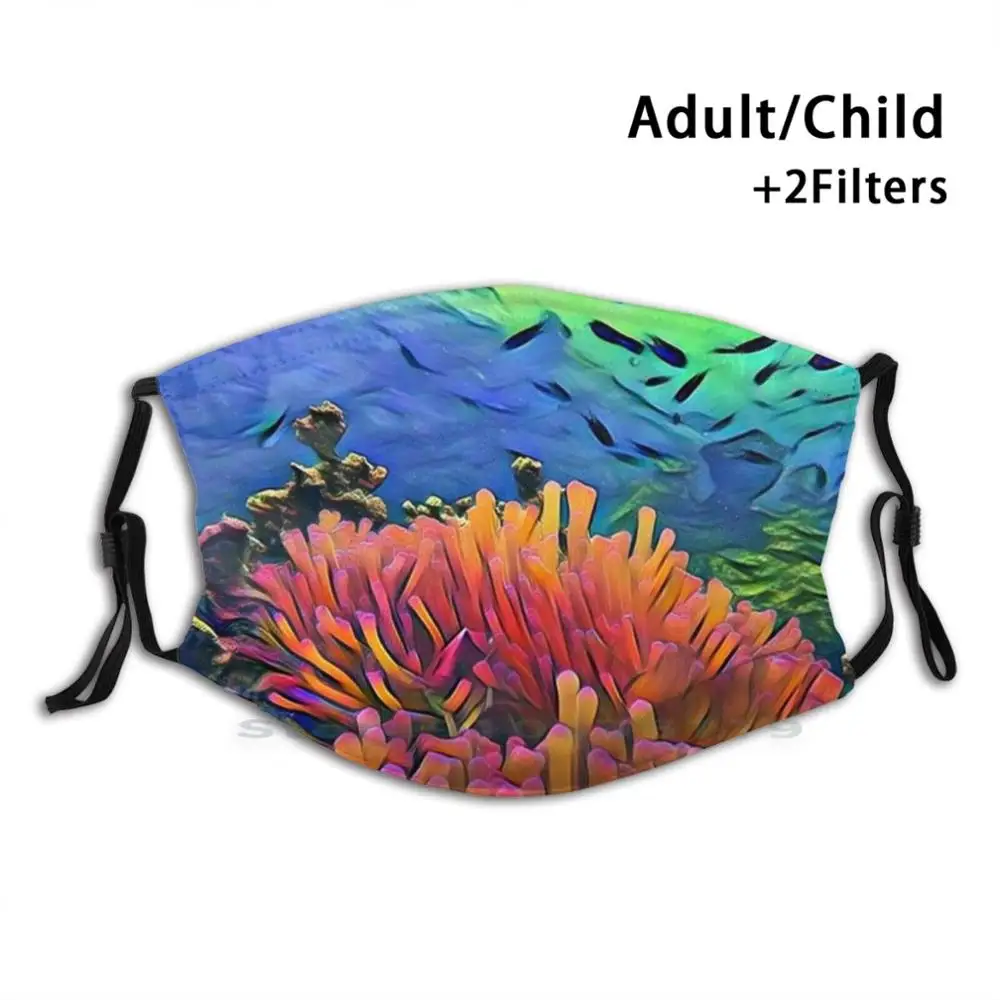 

Маленькая показ многоразовая маска для лица с фильтрами для детей