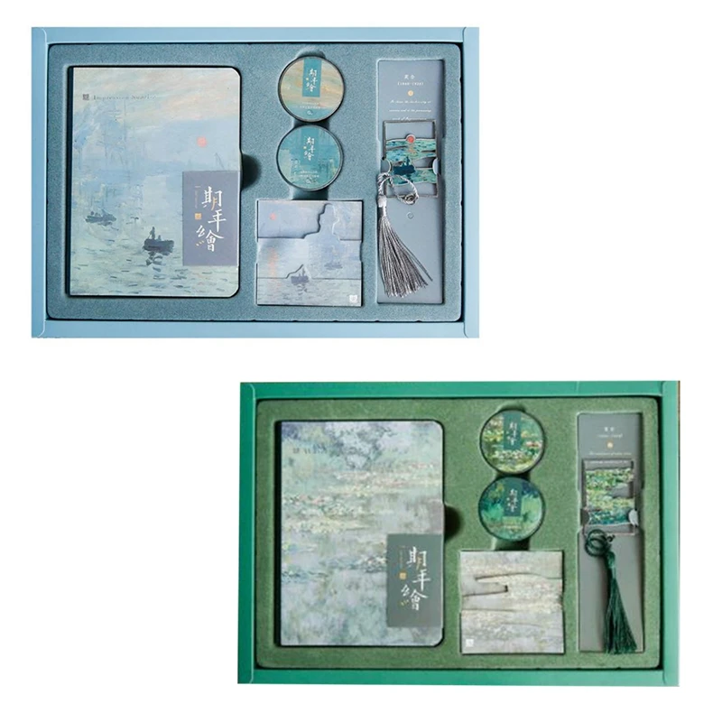 

Blank Sketchbook Diary Drawing Painting Notebook Set Sketch Book School Supplies Birthday Gift