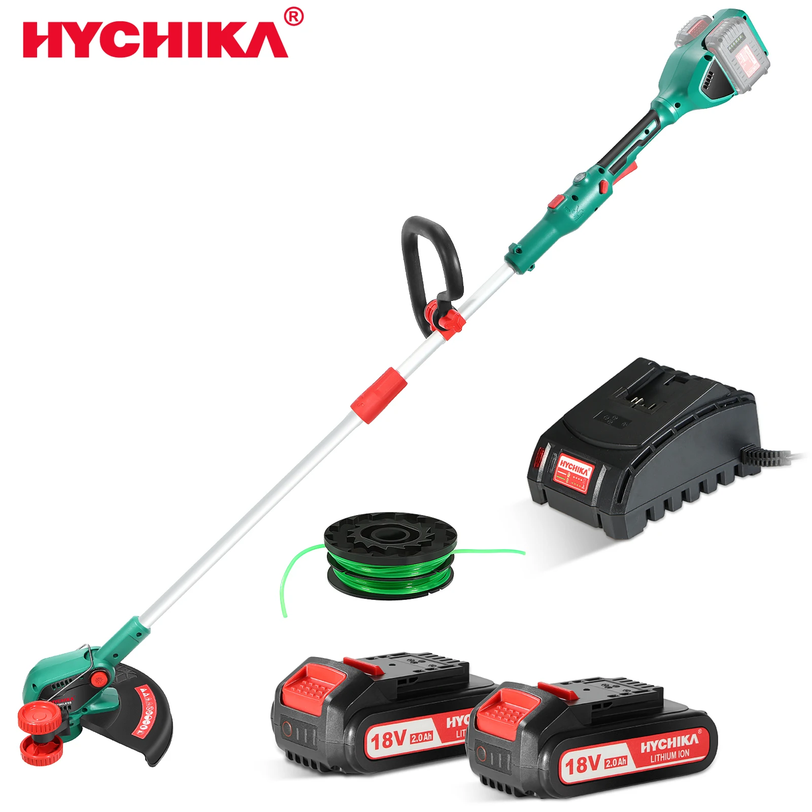 Газонокосилка HYCHIKA бесщеточная электрическая косилка для травы 36 В литиевый