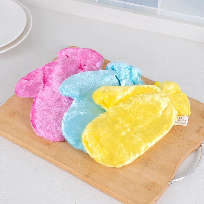 Распродажа водонепроницаемые перчатки для мытья посуды с маслом волшебные