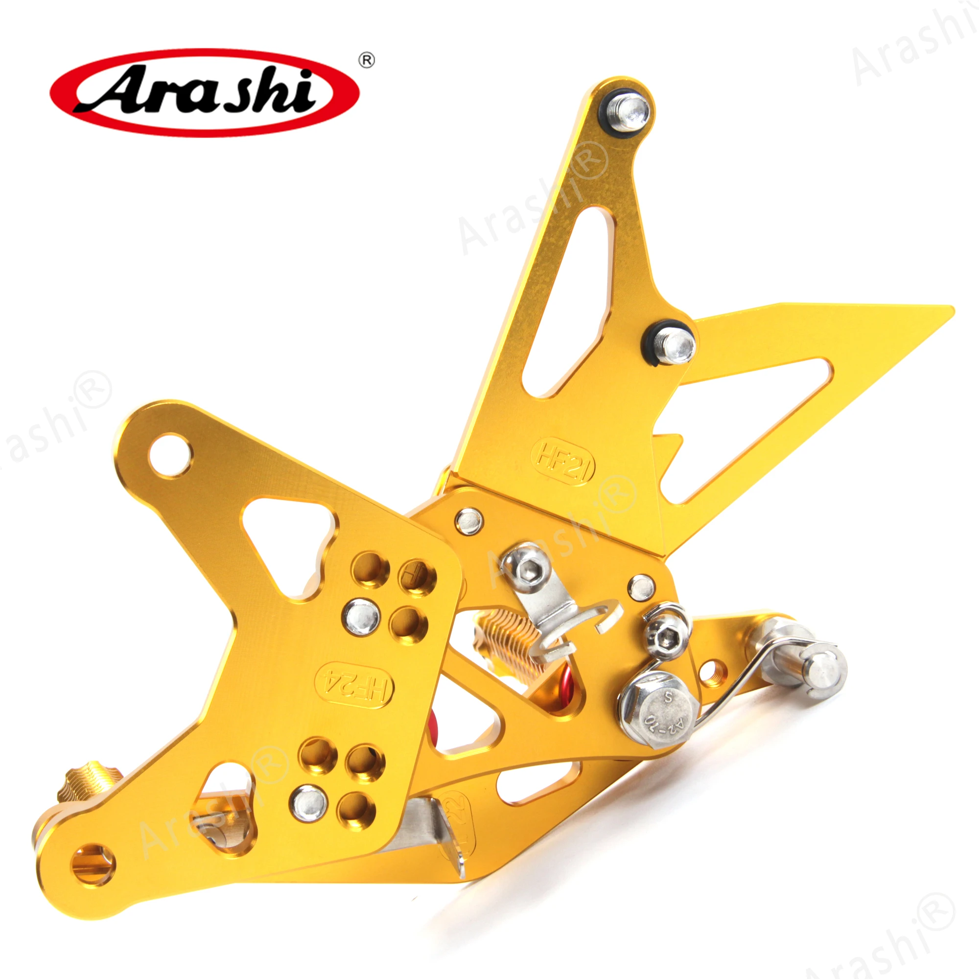 Араши для KAWASAKI ZX 6R ZX6R ZX636 2018 2019 2020 2021 QS Rearset регулируемая подножка подножек