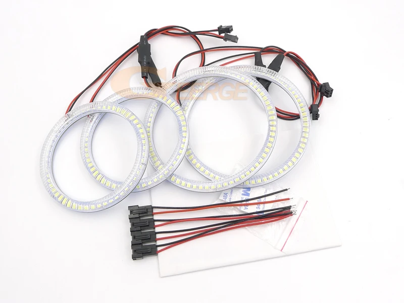 Для proton savvy 2005 2010 отличный ультра яркий SMD светодиодный комплект колец ангельские