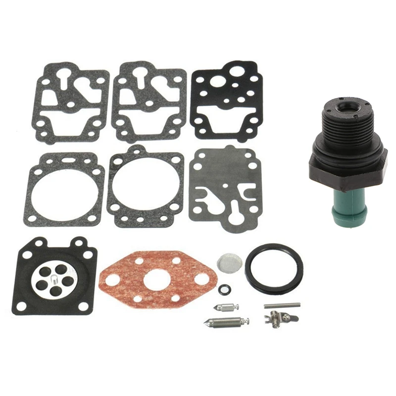 

1 Set Carburetor Repair Rebuild KIT & 1 Pcs Car Positive Crankcase Ventilation PCV Valve Check Valve Exhaust Valve