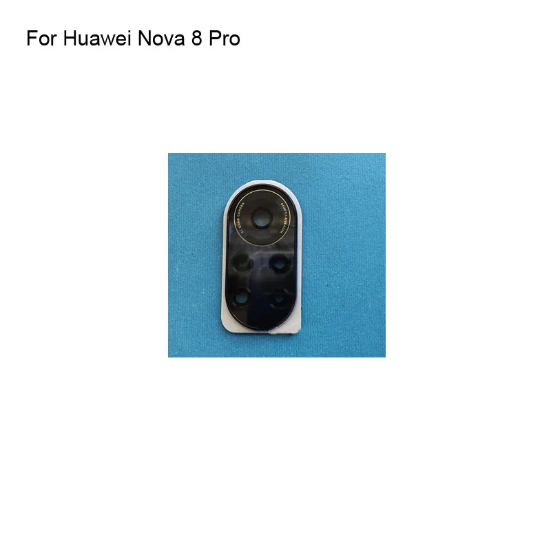 

Стеклянный объектив для задней камеры Huawei Nova 8 Pro + Крышка для камеры Круглые части корпуса Замена тест хорошо подходит для Huawei Nova 8Pro