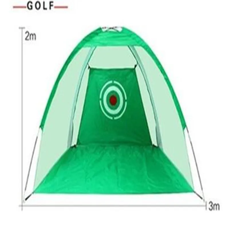 Satin Al Kapalı Açık 2m 3m Genişlik Golf Pratik Net Golf Isabet Kafes Bahçe Otlak Uygulama çadırı Golf Eğitim Ekipmanları