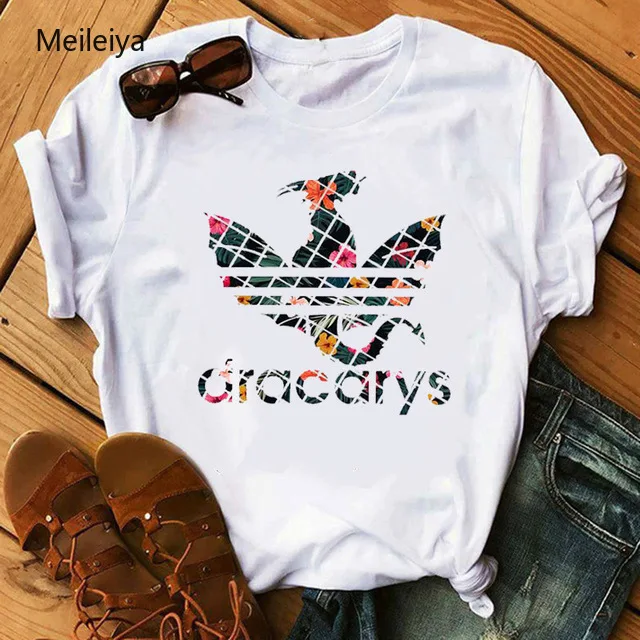 Dracarys Спортивная Игра престолов Женская Футболка Harajuku Винтажный стиль футболка