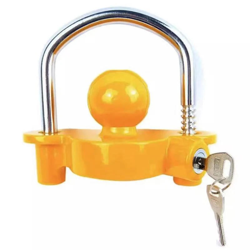 New heavy-duty hook lock General caravan accessories Trailer ball coupler Trailer lock Heavy-duty hook anti-theft lock