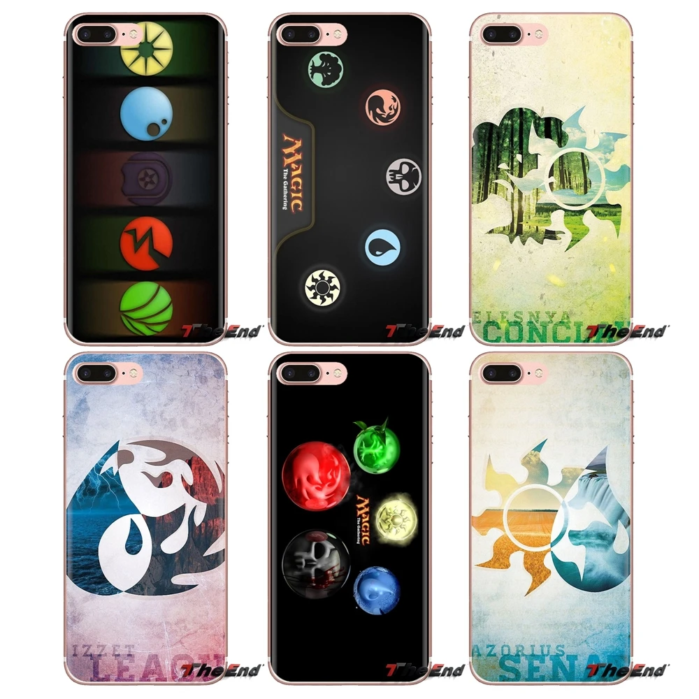 Для samsung Galaxy S2 S3 S4 S5 мини S6 S7 край S8 S9 Plus Note 2 3 4 5 8 Coque Fundas карточная игра Magic The Gathering
