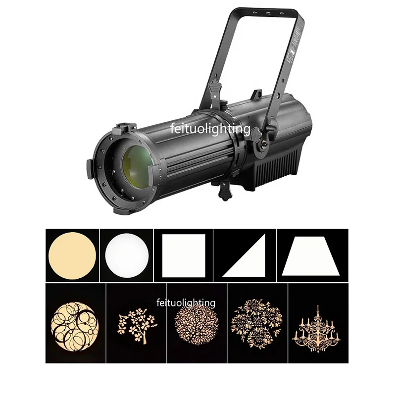 Новый ручной зум светодиодный профиль Точечный светильник 600 Вт двухцветный WW CW