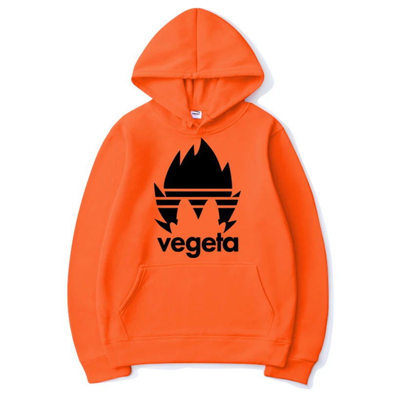 

Autumn hot sale men's latest vegeta print men's and women's hooded street sports jacket casual fashion hooded