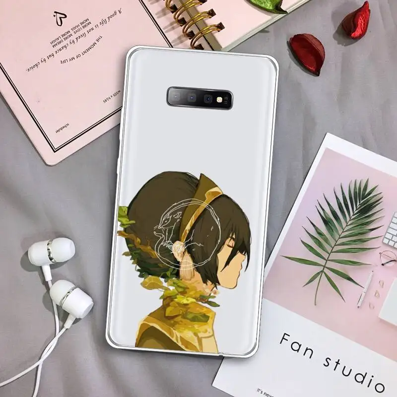 

Avatar The Last Airbender japan anime Phone Case Transparent For Samsung Galaxy A 71 21s S note 8 9 10 plus 20 ultra