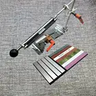 Система для заточки ножей Ruixin Pro, поворотный зажим для ножа, вращающийся на 360 градусов, улучшенный перекрестный алмазный камень