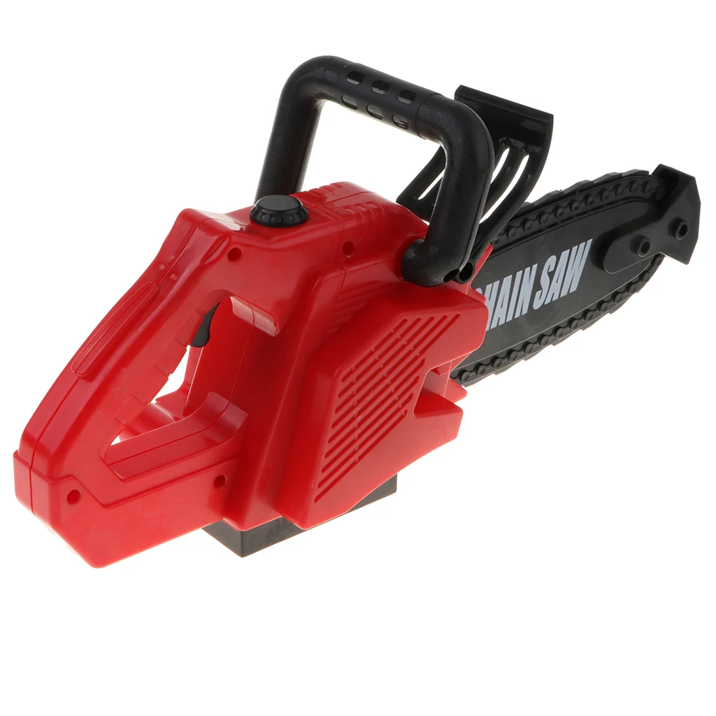 

Plastic Electric Chainsaw Toy Set Kids Pretend Play Learning Toy Xmas Gift