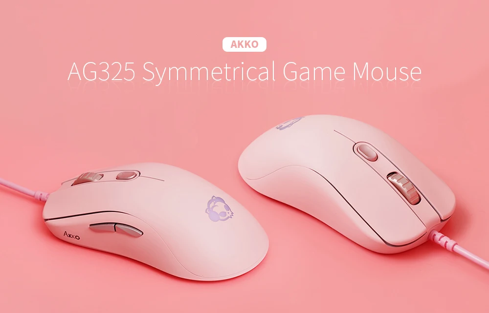 AKKO мышь AG325 симметричная игровая мышь 5000 dpi чип PMW3325/Omron Micro Motion для игр дома и офиса