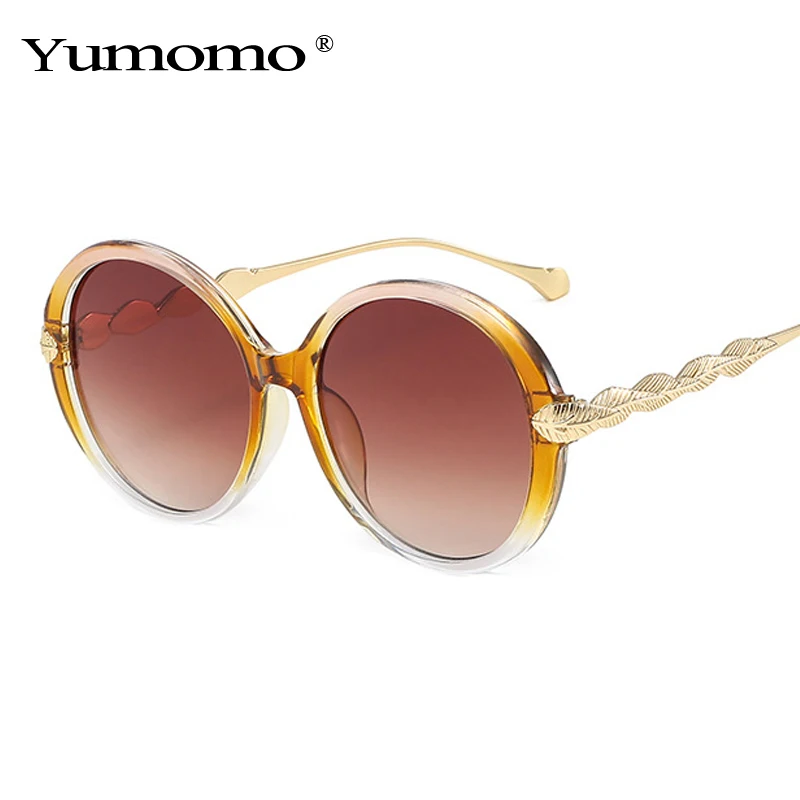 

Fashion Oversized Round Sunglasses 2022 Women Men Vintage Colorful Oval Lens Eyeglasses Popular Female Sun Glasses Shades UV400