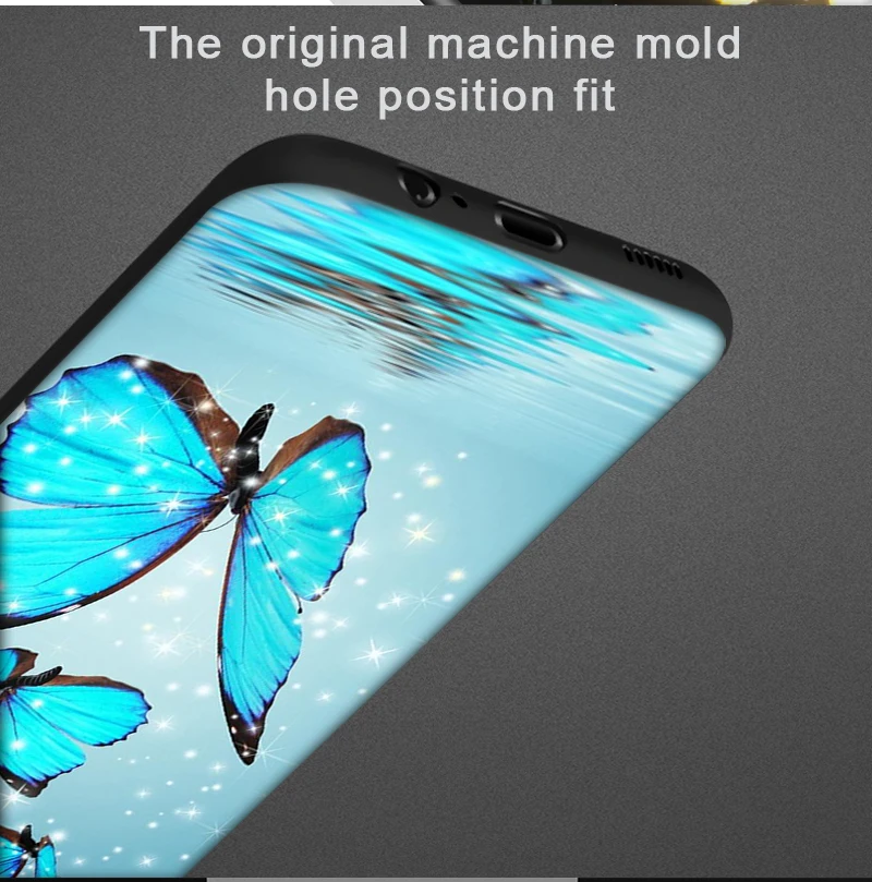 

ciciber Cute Butterfly Case for Samsung Galaxy A51 A50 A71 S20 A70 S10 S9 S8 S7 S10e Note 20 10 9 Plus Ultra Edge Black Silicone
