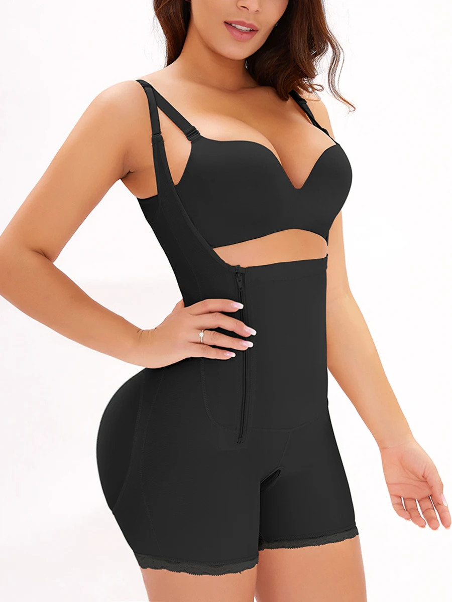 Fajas Body Shaping Full Cover Bodysuit Seamless Slimming Shapewear Long Sleeve Stretchy Shaper Women Belly Modeling S-6XL