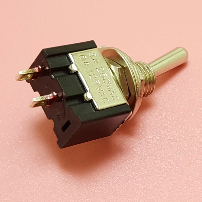 

5pcs MTS-101 2 Pin SPST ON-OFF 2 Position 250V AC Mini Electrical Toggle Switch 581C