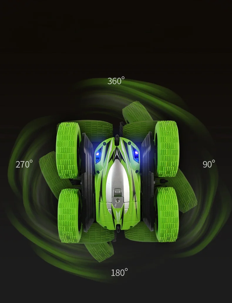 RC автомобиль 2,4G 4CH трюк Дрифт деформация багги автомобиль рок-гусеничный ролл автомобиль 360 градусов флип дети робот игрушечные машинки RC для детей Подарки