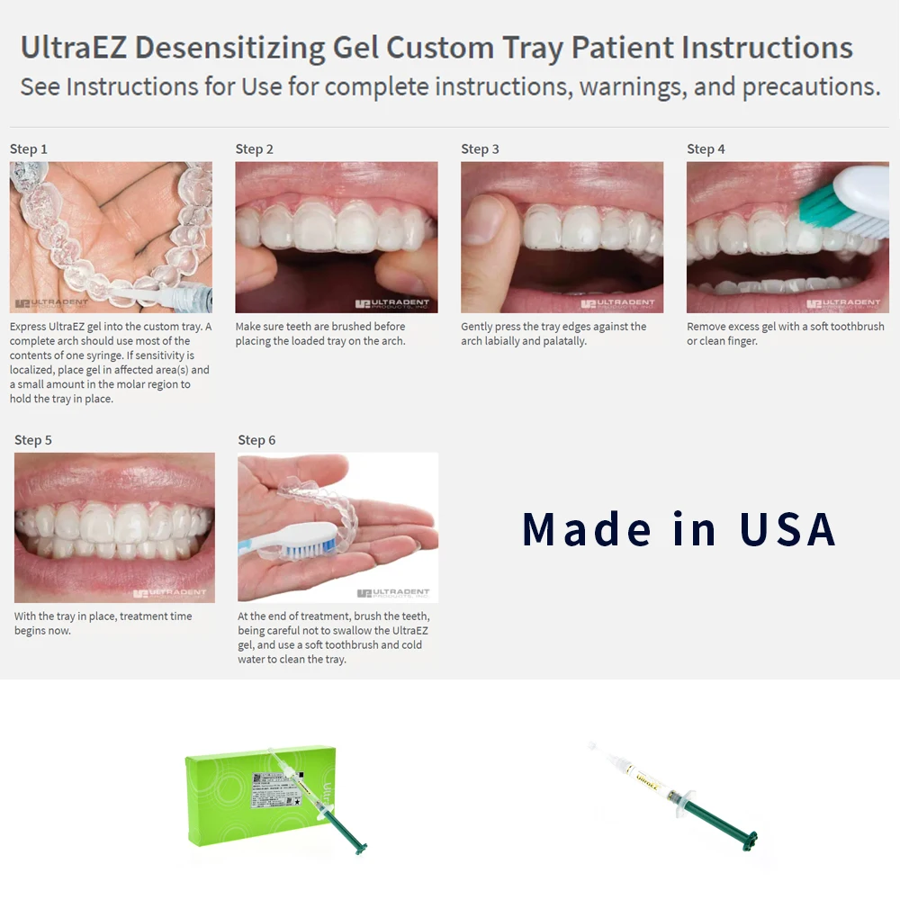 Сверхъяркий отбеливатель зубов профессиональный Десенсибилизатор