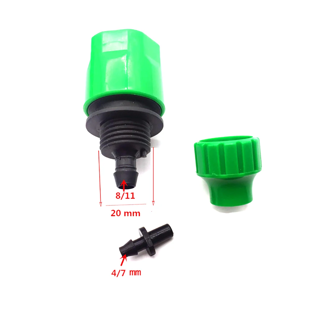 20 м 4/7 мм шланг микро полива таймер разъем капельного спринклерной садовые наборы