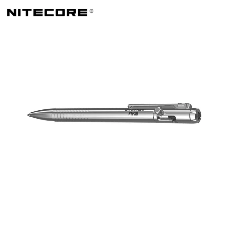 Jual NITECORE NTP30 Pena Taktis Aloi Titanium Pena EDC Pribadi Pertahanan Diri Pena Bertahan Hidup Menulis Pemecah Kaca Darurat Multifungsi