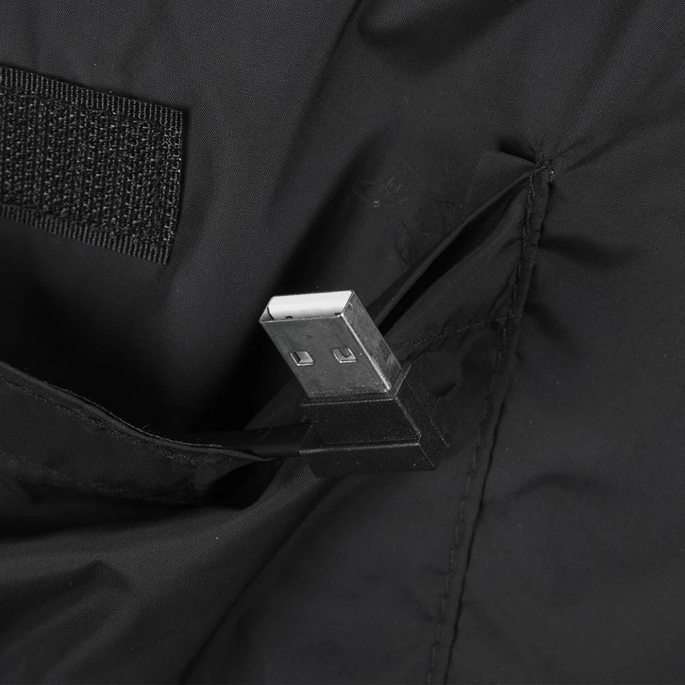 IronJia новая мотоциклетная куртка USB Инфракрасная электрическая нагревательная