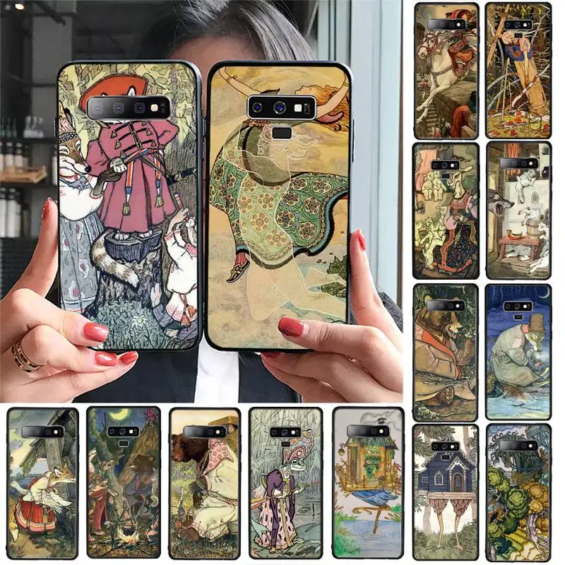 

TOPLBPCS Russian Folk Tales Phone Case For Samsung Galaxy S20 S10 Plus S10E S5 S6 S7edge S8 S9 S9Plus S10lite 2020