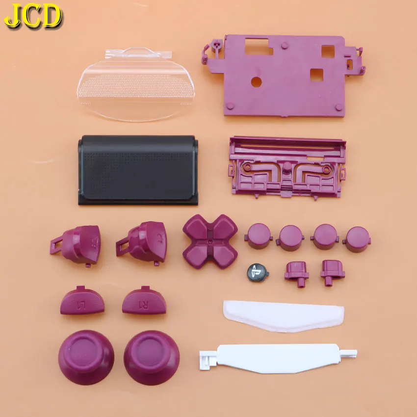 JCD полный набор джойстики Dpad R1 L1 R2 L2 направление ключевые кнопки ABXY JDS 040 JDS-040 для sony PS4 Pro Slim контроллер