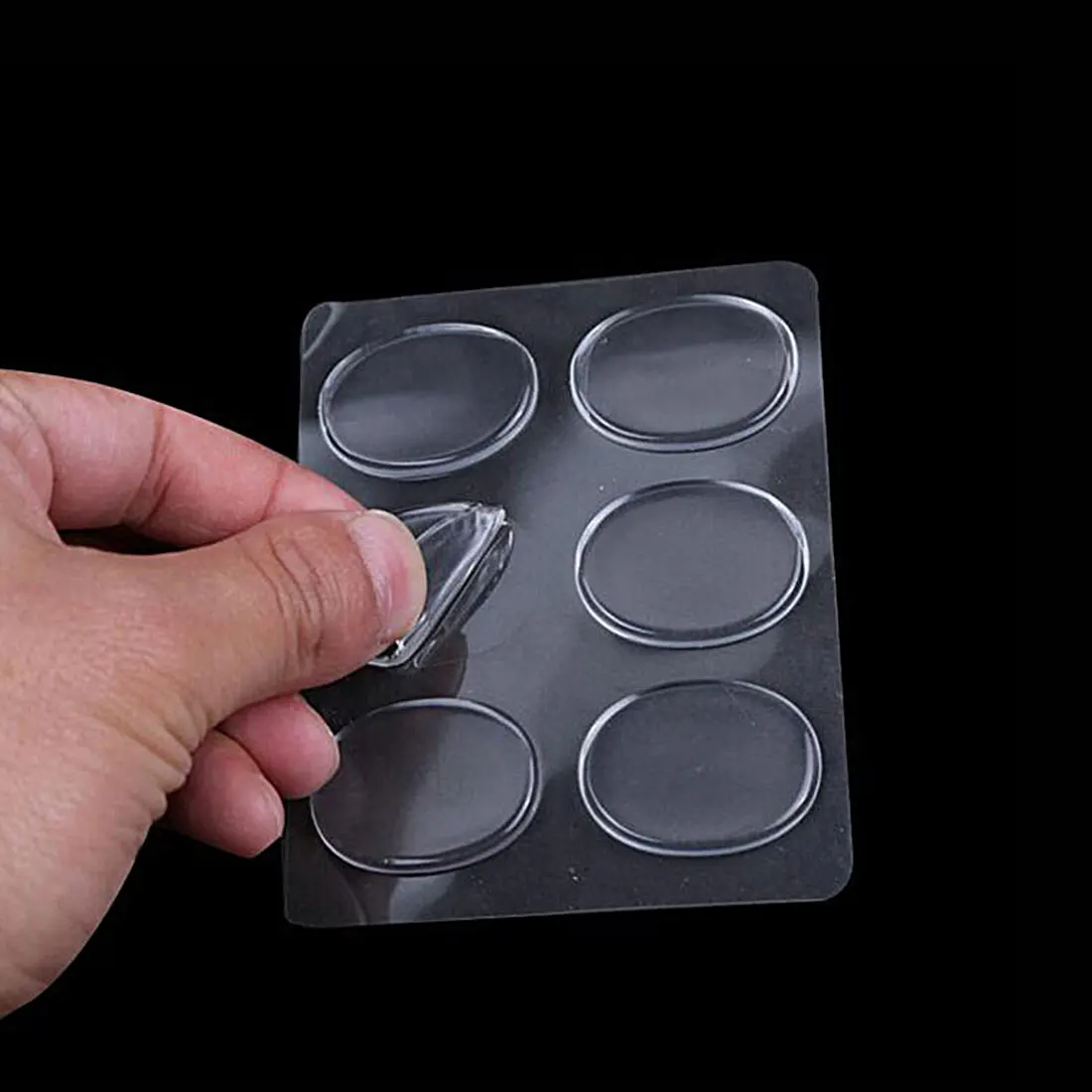 6 шт. из силиконового геля защищающий пятки защитная обувь стелька вкладыш гель