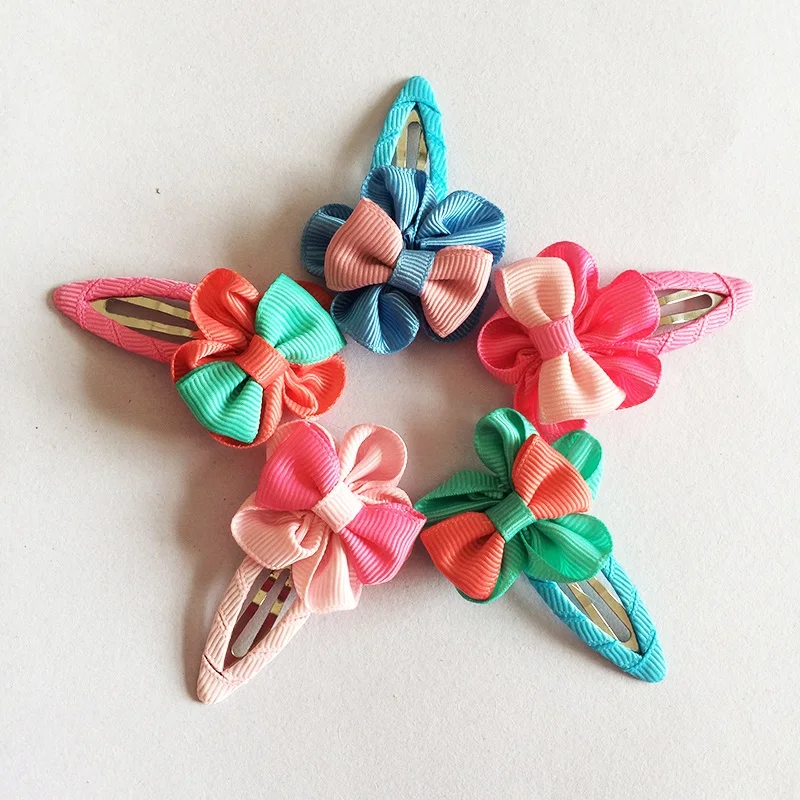 1 шт./лот заколки бабочка заколка с цветами Дети Детский зажим для волос повязка