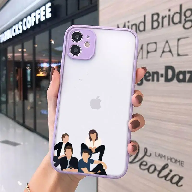 

One Direction Louis Tomlinson Phone Cases matte transparent For iphone 7 8 11 12 plus mini x xs xr pro max cover