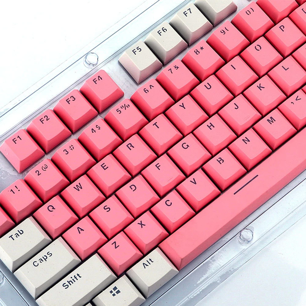 PBT заказной практичный ключ 104 смешанный двойной цвет игровые эргономичные