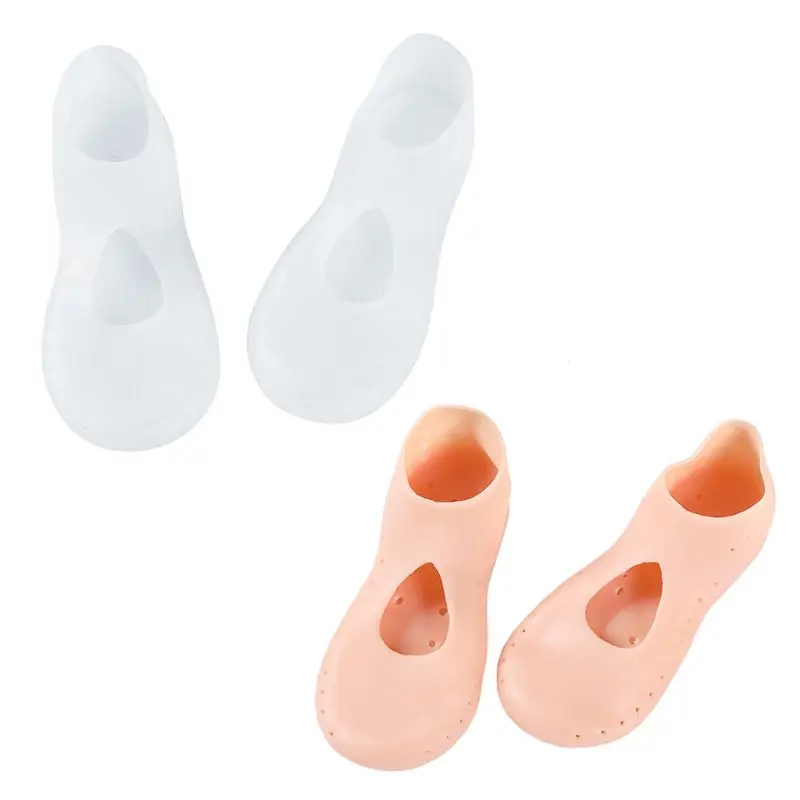 

Silicone Gel Foot Cover Insole Men Women Sole Height Invisible Increase Pad NEW