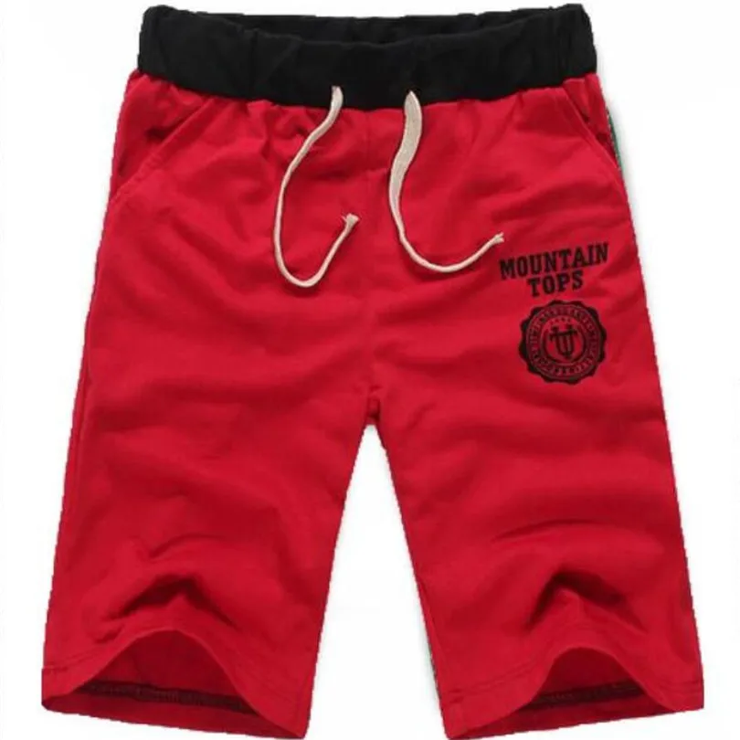 

CKAHSBI Summer Shorts Men Casual Fitness Workout Beach Breathable Cotton Gym Sweatpants Szie S-XXL Quick Dry Drawstring Bottom