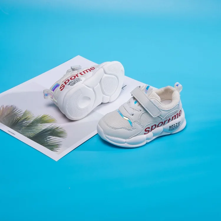 

Sky toy2020 Spring and Autumn New Children's Sports Shoes Simple Wild Baby Shoes Boys and Girls Baby Lightweight Toddler Shoes