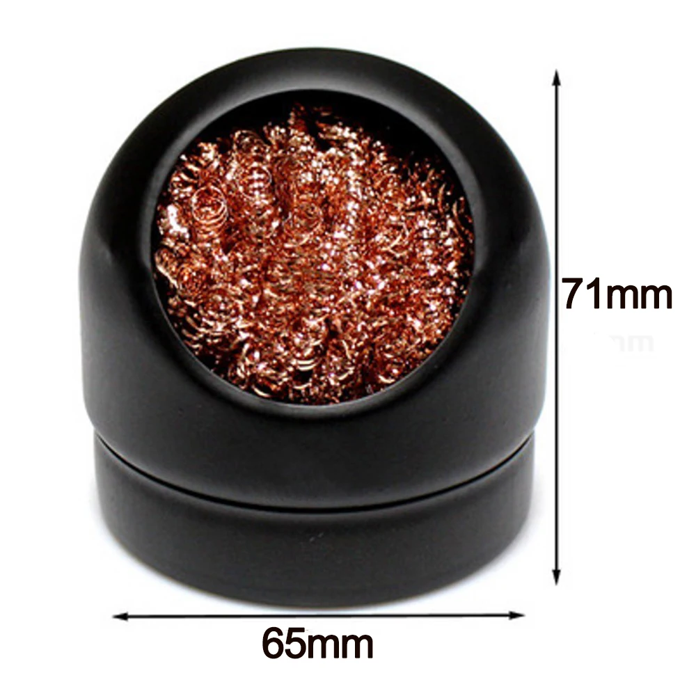 Щетка из медной проволоки с подставкой сварочный инструмент для очистки