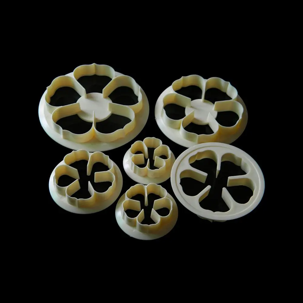 Горячая Новинка 6 шт./компл. розовый цветок суккуленты помадка резак форма для